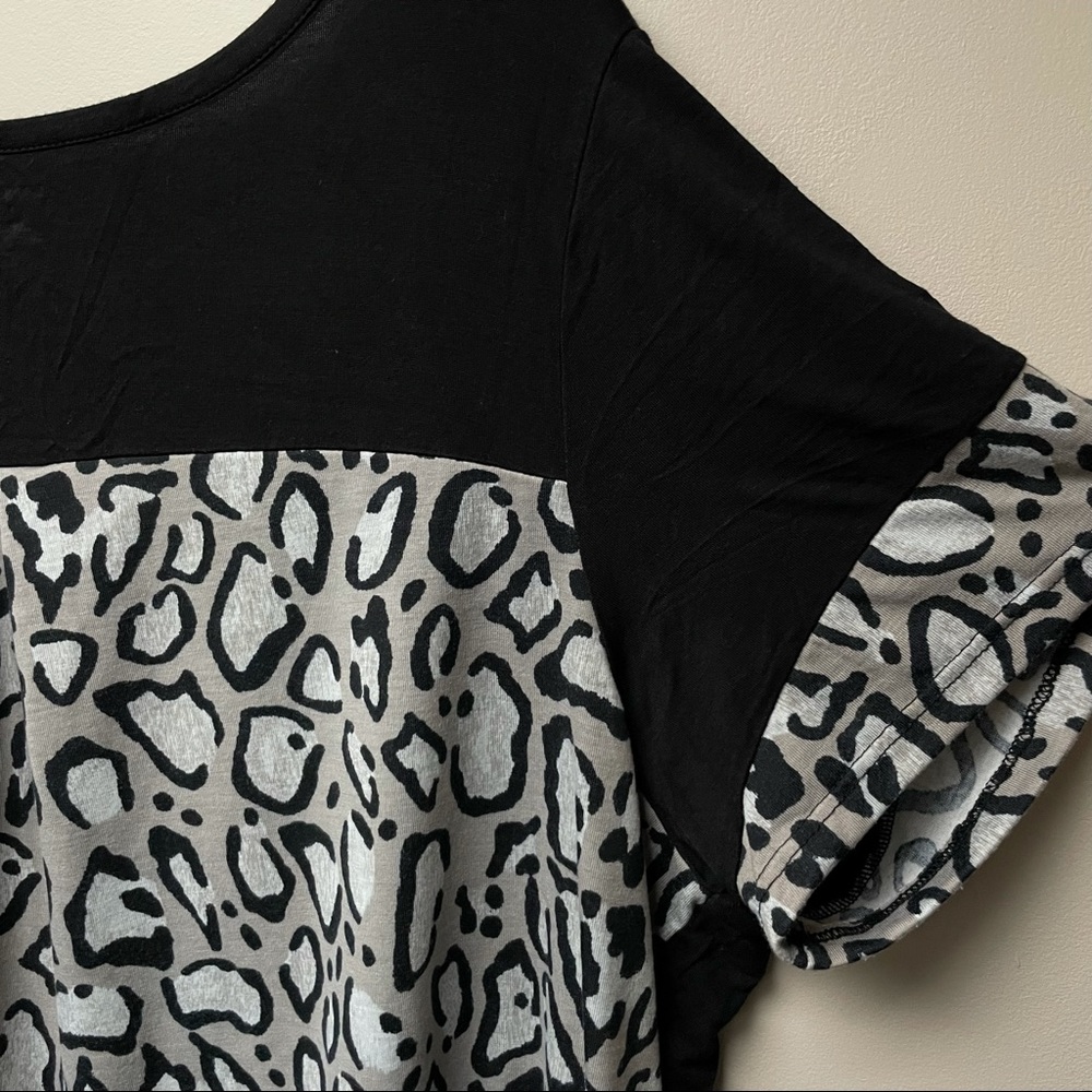 Cheetah Print Lane Bryant Top 22/24
